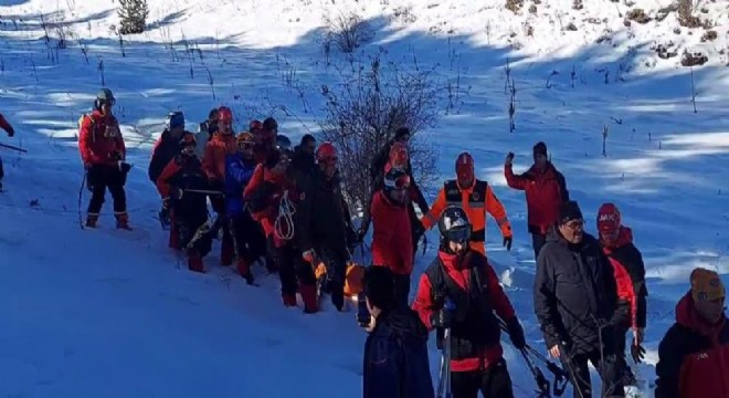  Palandöken’de çığ: 1 ölü, 3 yaralı